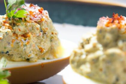 Creamy Avocado Deviled Eggs: A Twist on a Classic Bite