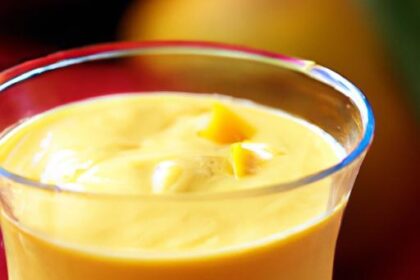 Discover the Refreshing Delight of Creamy Mango Lassi Drink