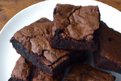Decadent Fudgy Vegan Brownies Made with Almond Flour
