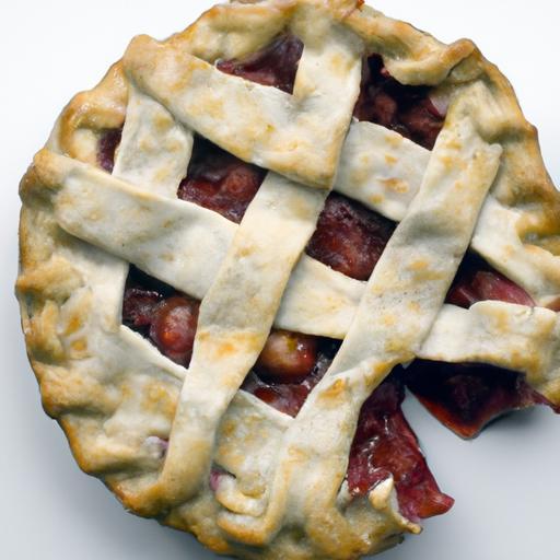 Timeless Charm: Crafting an Old Fashioned Cherry Pie with Lattice
