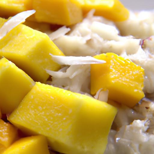 Tropical Delight: How to Make Coconut Rice with Mango