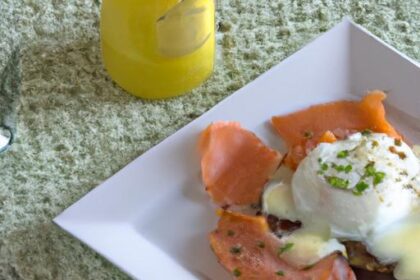 Elevate Breakfast: Smoked Salmon & Dill Scrambled Eggs Delight