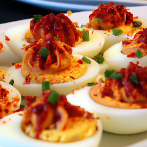 Fiery Buffalo Style Deviled Eggs: A Bold Classic Twist