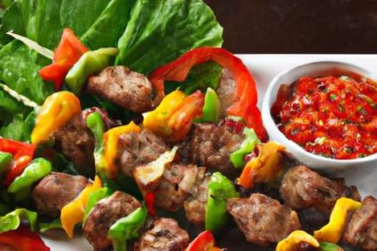 Sizzling Ground Beef Kebab Skewers: Flavor on a Stick!