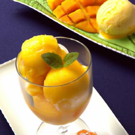 Chill Out with This Refreshing Mango Sorbet Recipe Delight