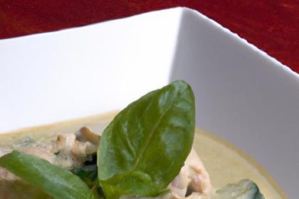 Discover the Zesty Flavors of Thai Green Curry with Chicken