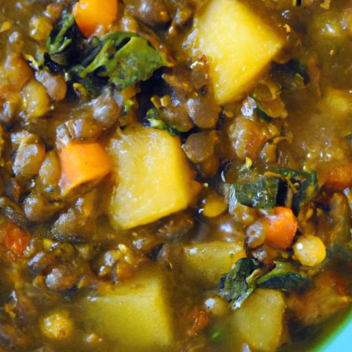 Hearty Vegan Lentil & Veggie Soup: nourish and Warm