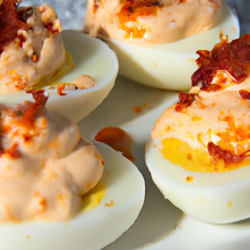 Fiery Buffalo Style Deviled Eggs: A Bold Classic Twist