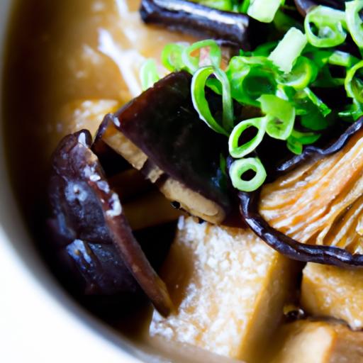 hearty Vegan Ramen: Mushrooms in Umami Miso ⁢Broth