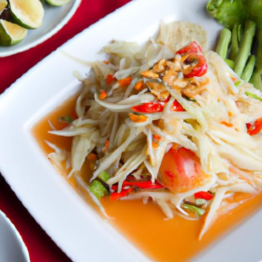 Thai Green Papaya Salad: A Zesty Journey into Flavor