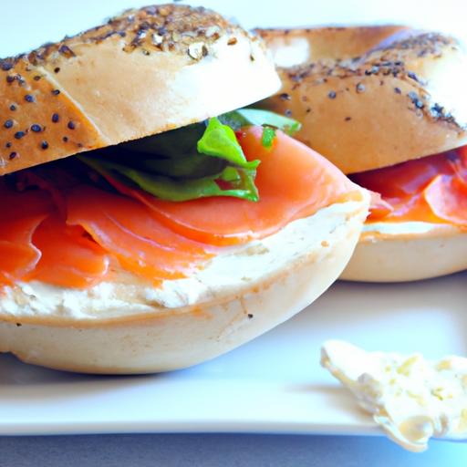 The‍ timeless delight of Classic Lox and Cream Cheese Bagels