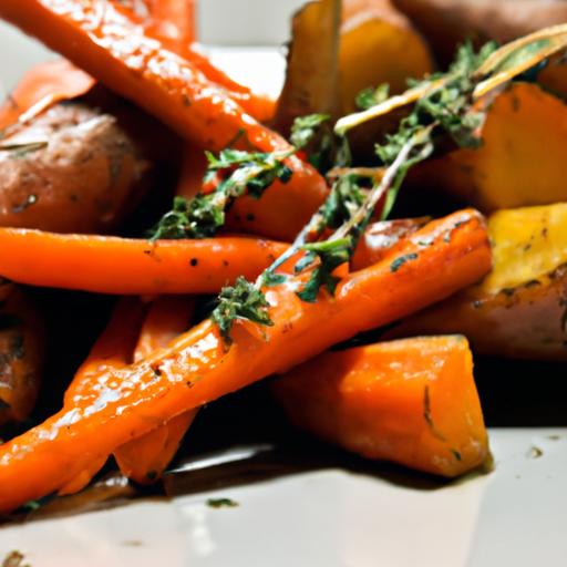 Sweet & Savory Honey Roasted Parsnips and Carrots Recipe