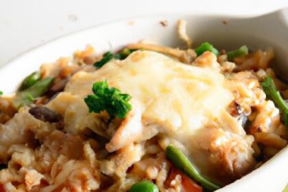 Comfort in a Dish: The Ultimate Hearty Chicken Rice Casserole