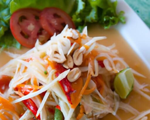 Thai Green Papaya Salad: A Zesty Journey into Flavor