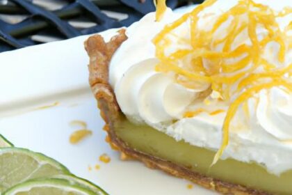 Zesty Key Lime Pie: Perfectly Paired with Graham Crust