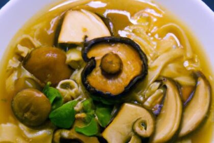 Umami Bliss: Vegan Mushroom Ramen with Savory Miso Broth