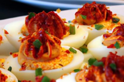 Fiery Buffalo Style Deviled Eggs: A Bold Classic Twist