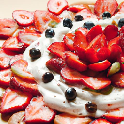 Sweet Harmony: Fruit Pizza on a Sugar Cookie Crust Delight