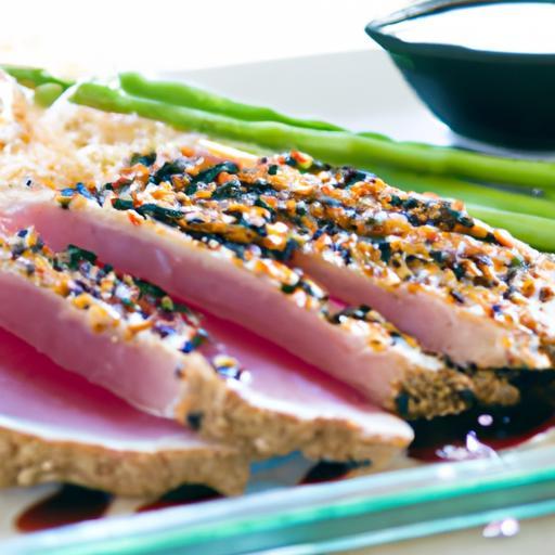 Savor the Perfect Seared Tuna Steak with Sesame Ginger Glaze