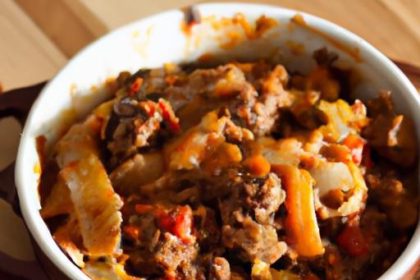 Hearty Hobo Casserole with Ground Beef: A Comfort Feast