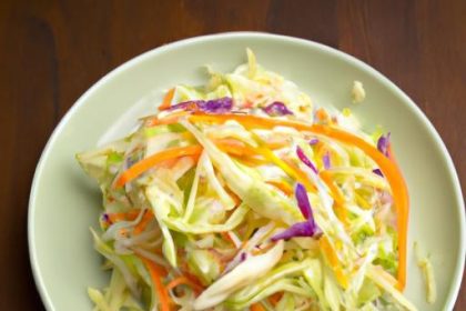 Crunchy Classic Coleslaw: Timeless Salad Delight Unveiled