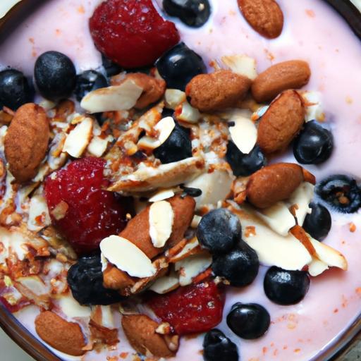 Berry Bliss: Nutty Almond Butter Smoothie Bowl Recipe
