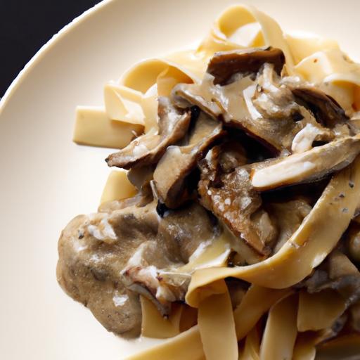Rich & Creamy Beef Stroganoff Served Over Tender Egg Noodles