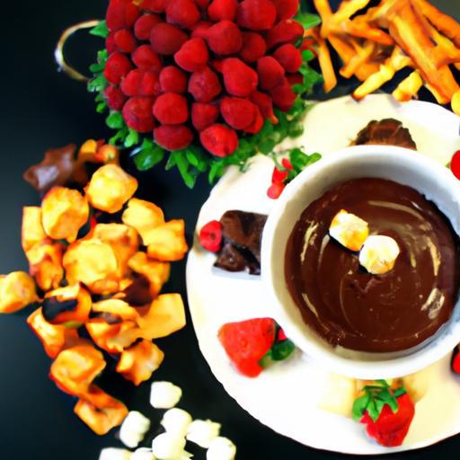 Decadent Chocolate Fondue: Fruits, Marshmallows & More