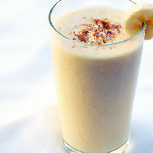 Energize Your Day with a Banana Date Protein Shake Boost