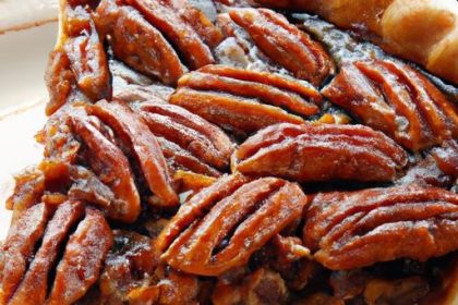 Southern Pecan Pie Sweetened with Rich Maple Syrup Flair