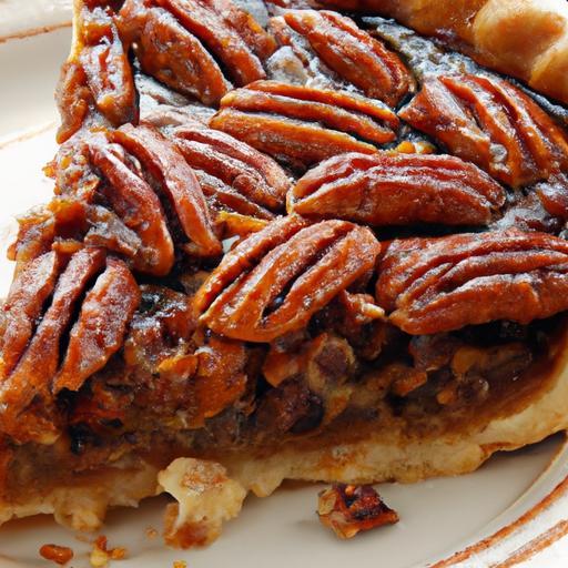 Southern Pecan Pie Sweetened with Rich Maple Syrup Flair