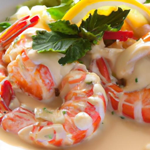 Decadent Shrimp in Luscious Lobster-Style Cream Sauce