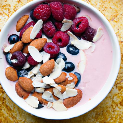 Berry Bliss:⁤ Crafting the​ Perfect Almond⁢ Butter⁤ Smoothie Bowl