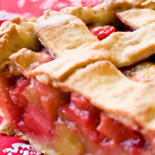 The Tangy Delight of⁤ Homemade Strawberry Rhubarb ‍Pie