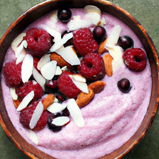 Berry Bliss: Nutty Almond Butter Smoothie Bowl Recipe
