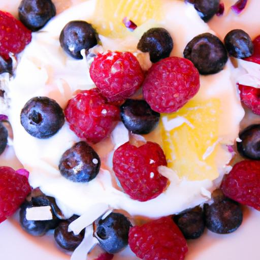 Berry⁣ Bliss: Crafting a⁢ Vibrant Layered Coconut ⁢parfait