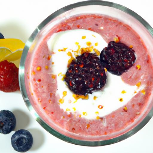 Energize Your Day: The Power of Greek Yogurt berry Smoothies