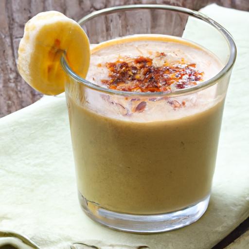 Energize Your Day with a Banana Date protein Shake⁢ Boost