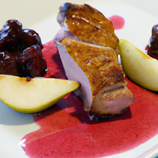 Savor the Flavor: Pan-Seared Duck breast with Berry Glaze