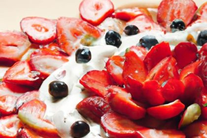 Sweet Harmony: Fruit Pizza on a Sugar Cookie Crust Delight
