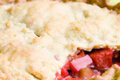 The Tangy Delight of Homemade Strawberry Rhubarb Pie