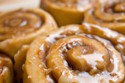 Golden Bliss: The Irresistible Charm of Caramel Rolls