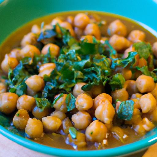 Warm Up with a Comforting Turmeric Chickpea Spinach Stew