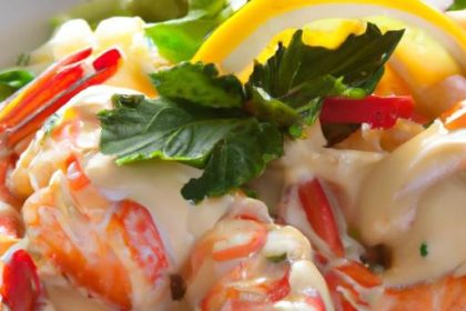 Decadent Shrimp in Luscious Lobster-Style Cream Sauce