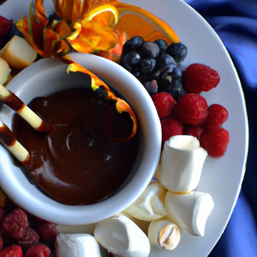 Decadent Chocolate Fondue: Fruits, Marshmallows & More